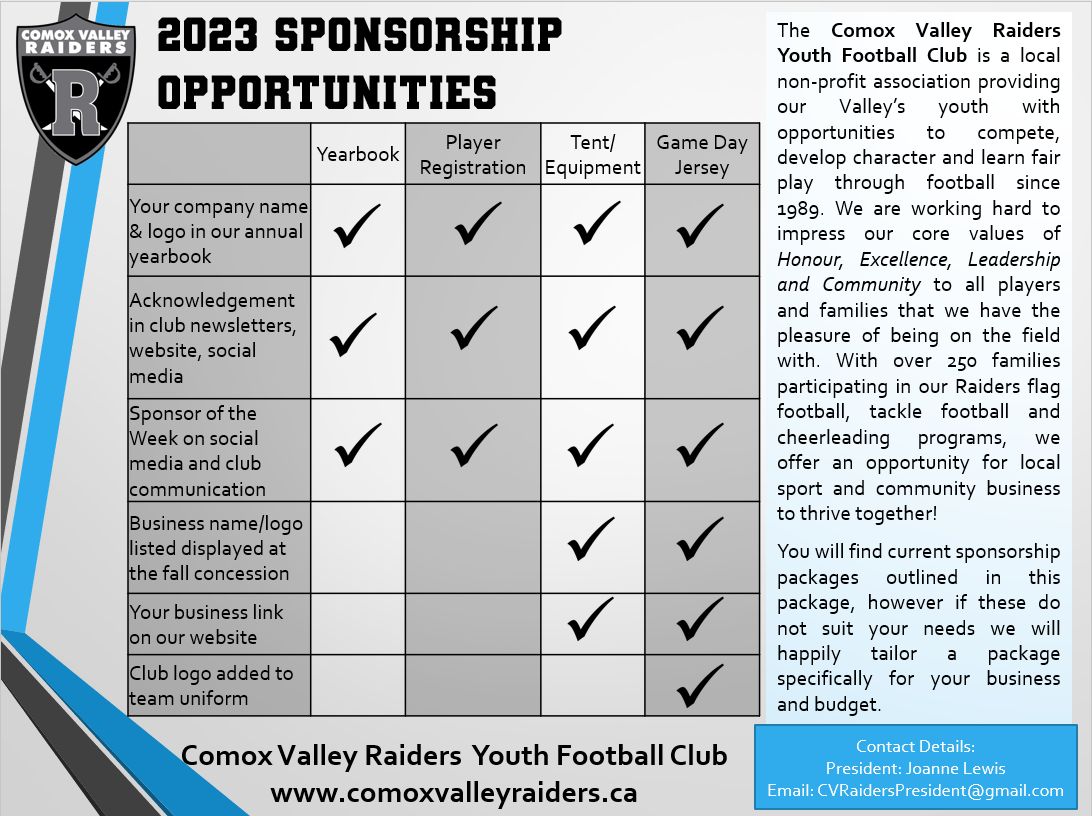 2023 Sponsor Opportunities 2023 Sponsor Opportunities