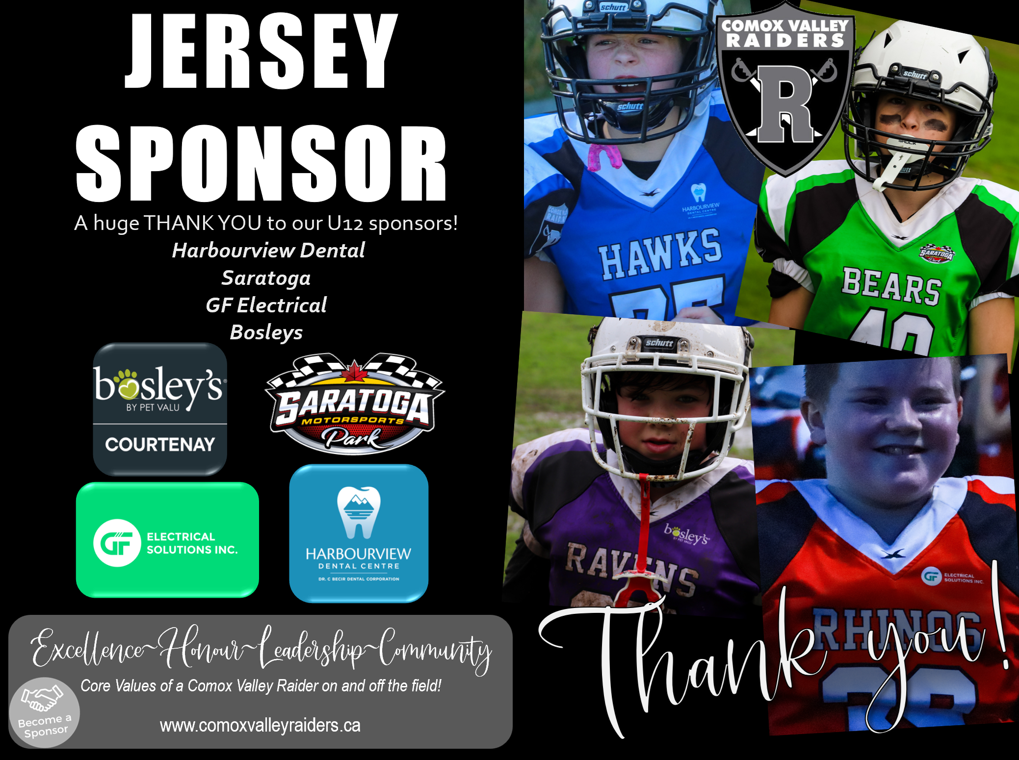 U12 TEAM SPONSOR 2025