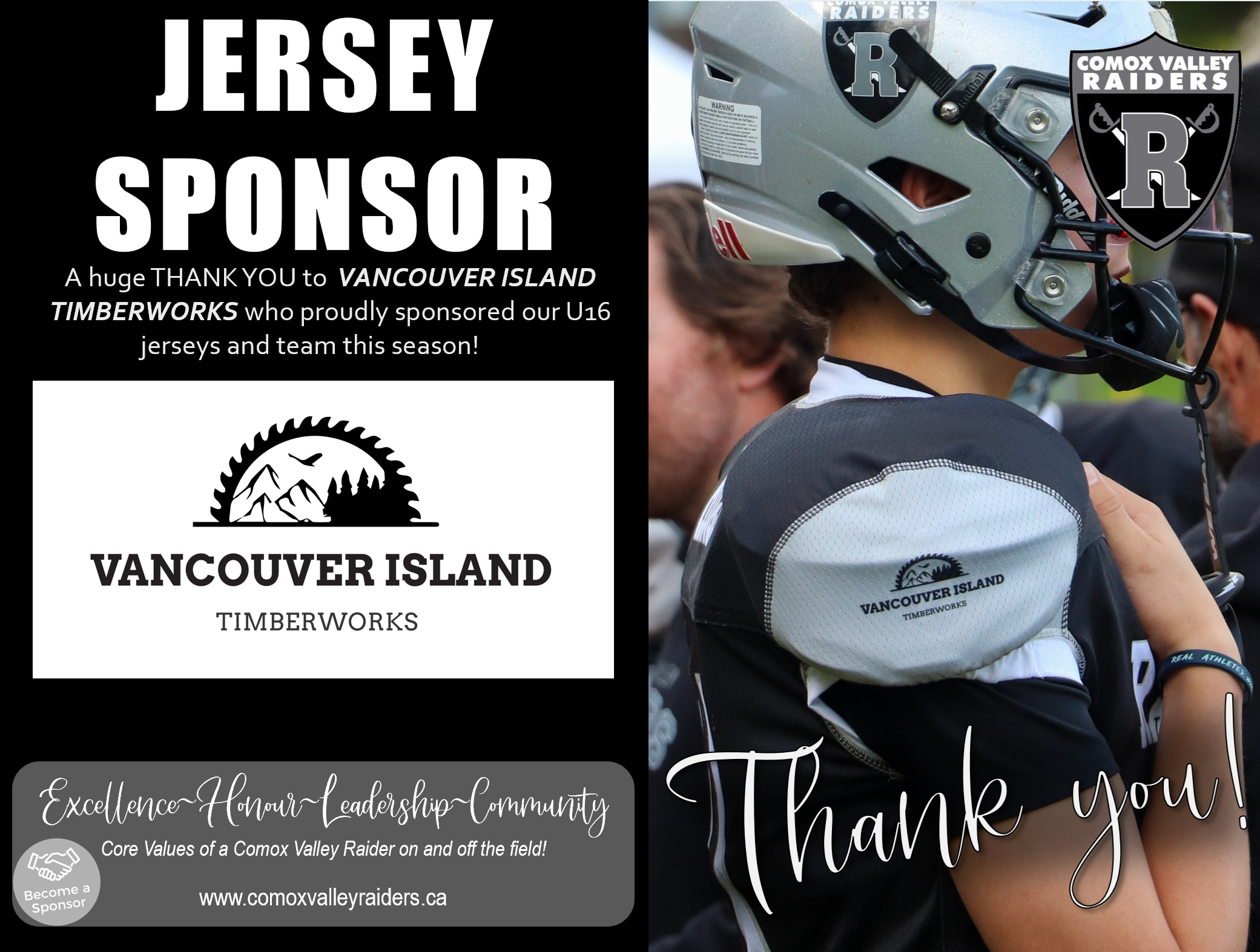 U16 TEAM SPONSOR 2025